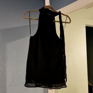 Express tank blouse with adjustable neck - NEVER WORN